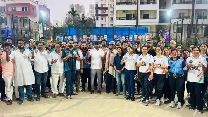 క్రీడలతో మానసిక ఉల్లాసం కల్గుతుంది.. గచ్చిబౌలి కార్పొరేటర్​ గంగాధర్​రెడ్డి