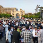 మా భూములపై కన్నెస్తే ఖబర్ధార్​​… ప్రభుత్వంపై మనూ విద్యార్ధులు ఆగ్రహం