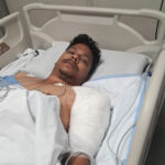 హైటెక్​సిటీలో దారుణం.. యువకుడి చేతికి కట్​ చేసిన చైనా మాంజా..